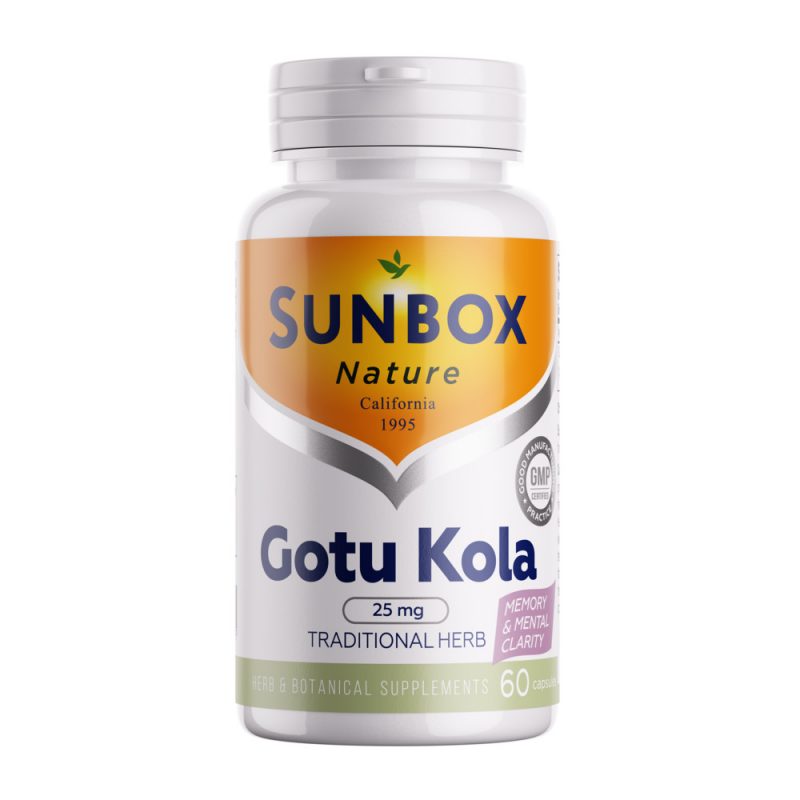 Gotu Kola Sunbox Nature, 60 Capsules
